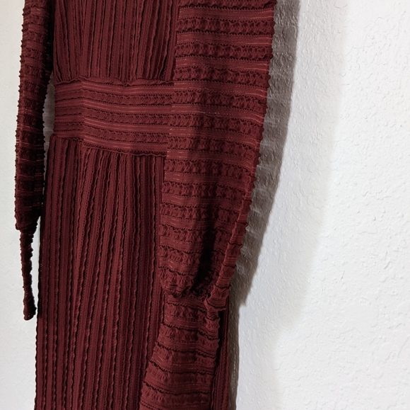 Bailey 44 Allesandra Ruffle Pointelle Dress Sheer - Picture 5 of 14